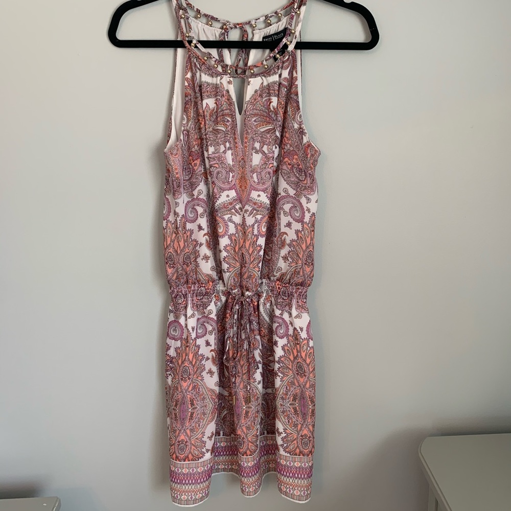 WORN ONCE - White House Black Market Floral Dress